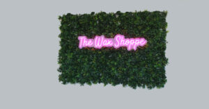 The Wax Shoppe Sign